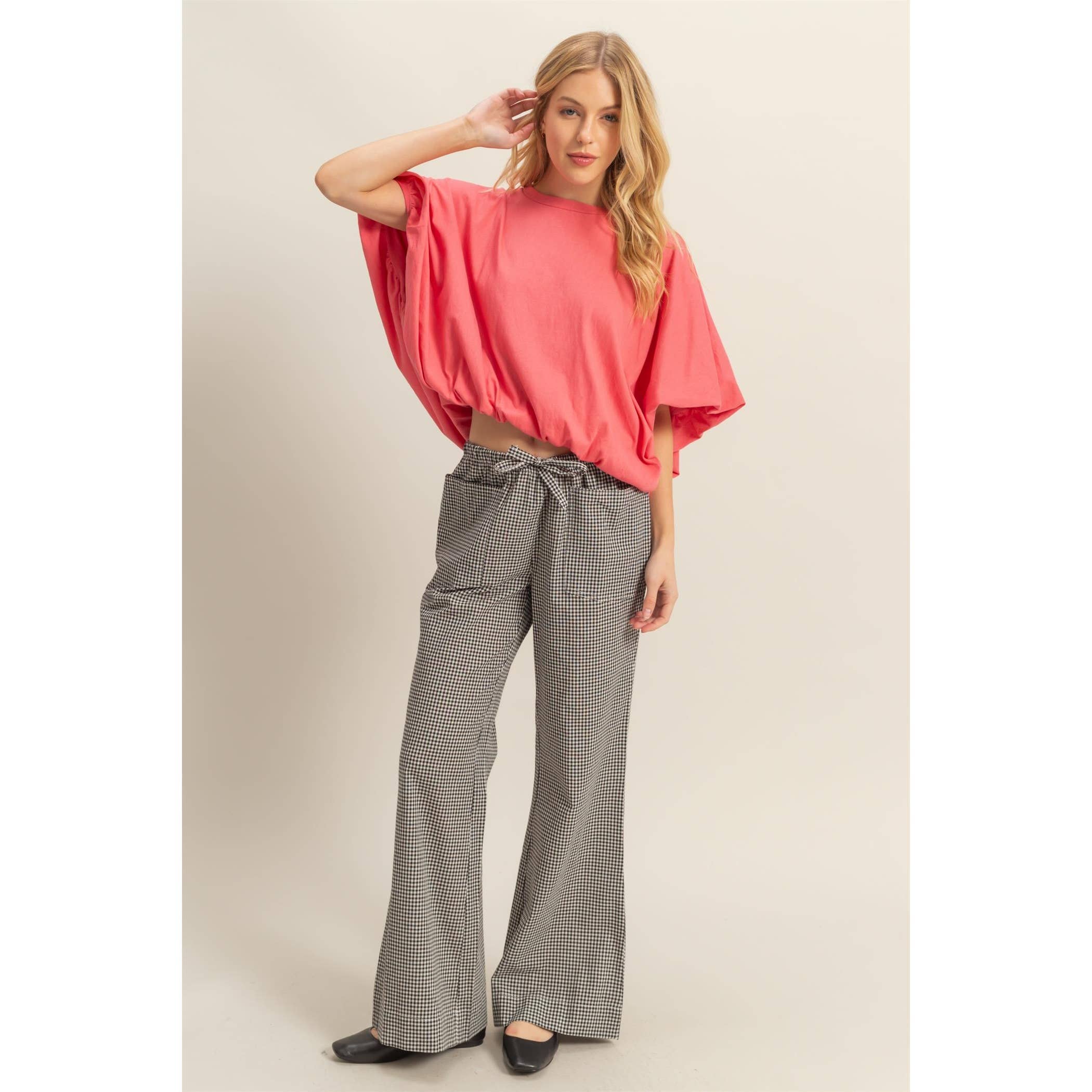 Gingham Pants