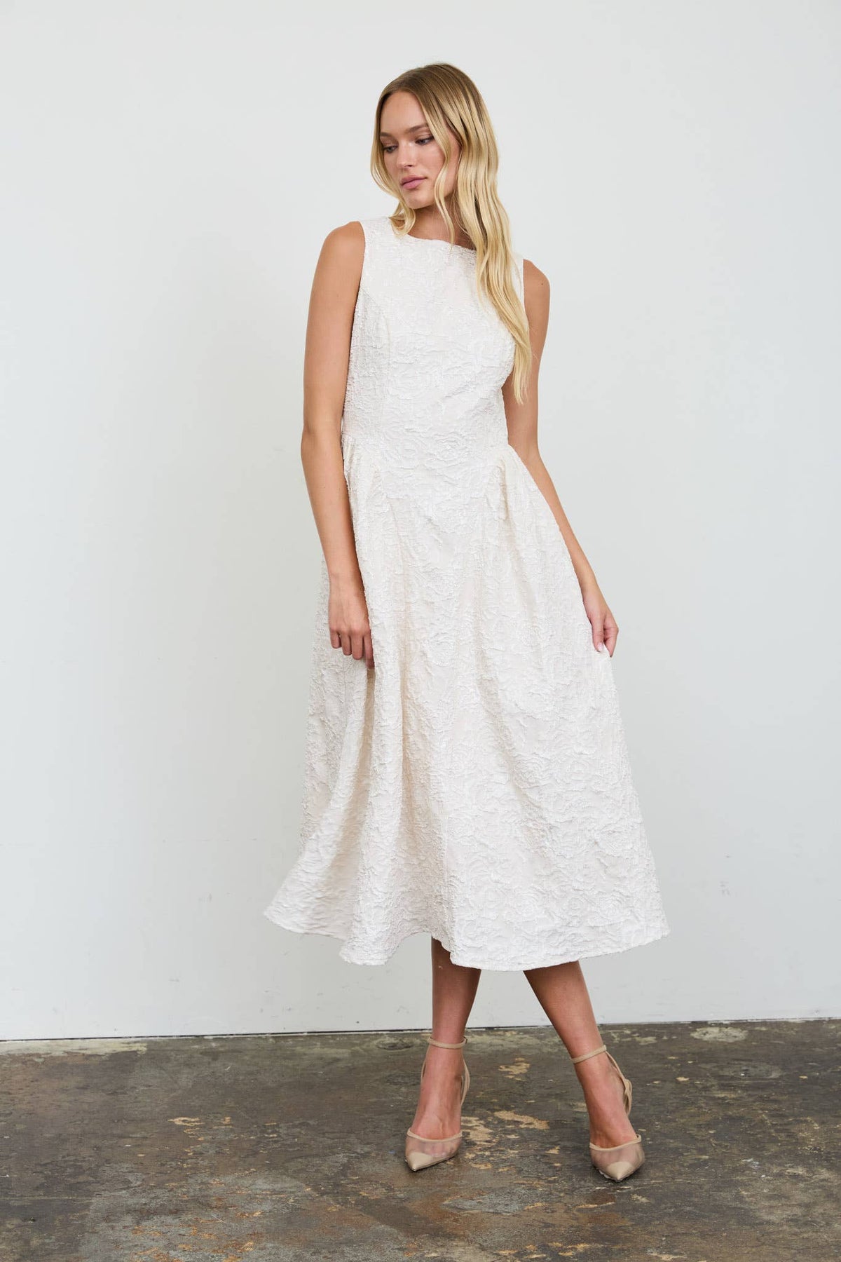 RAINA JAQUARD MIDI