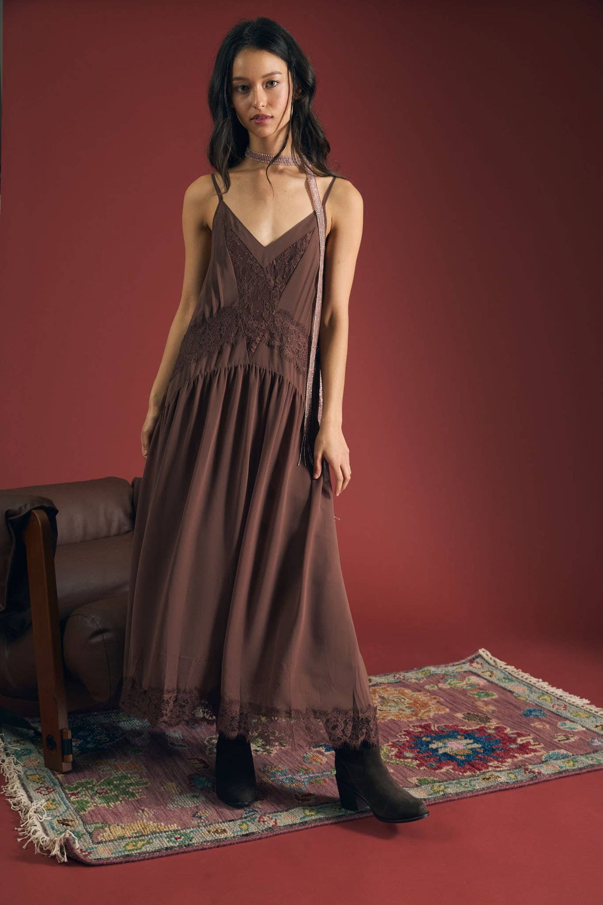 LULU LACE MIDI