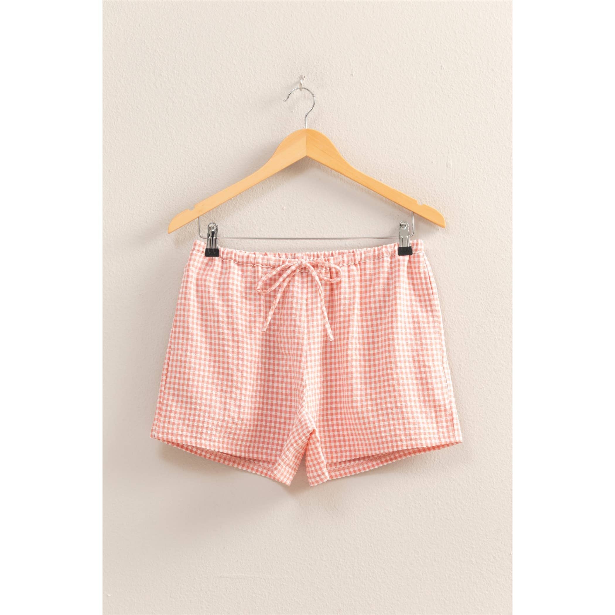 Gingham Boxer Shorts