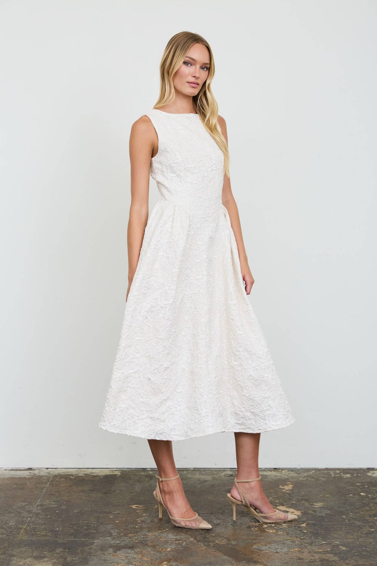 RAINA JAQUARD MIDI