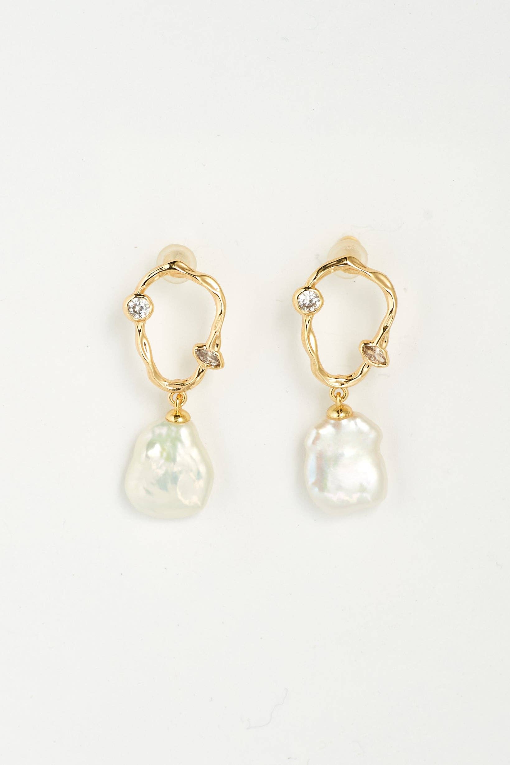 Hannah Pearl Drop Earrings