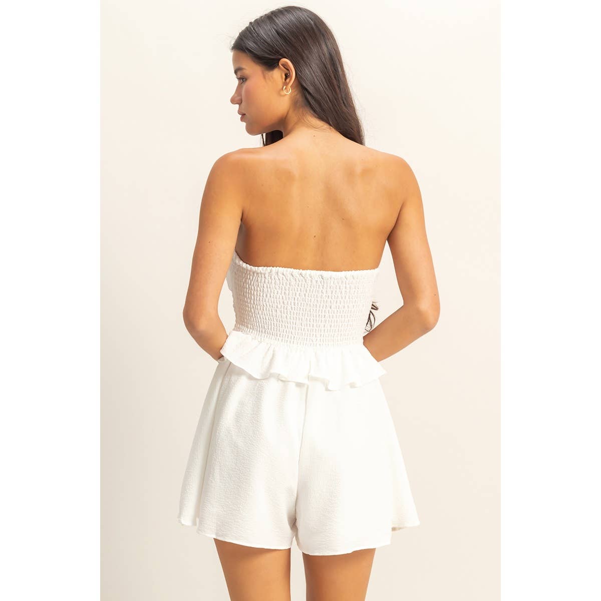 Andi Ruffled Romper