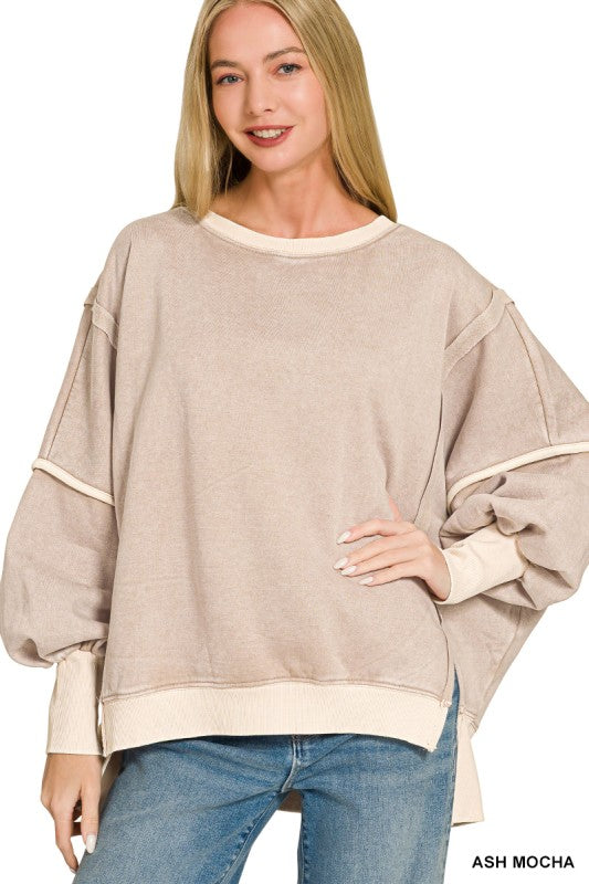 Callen Contrast Crewneck