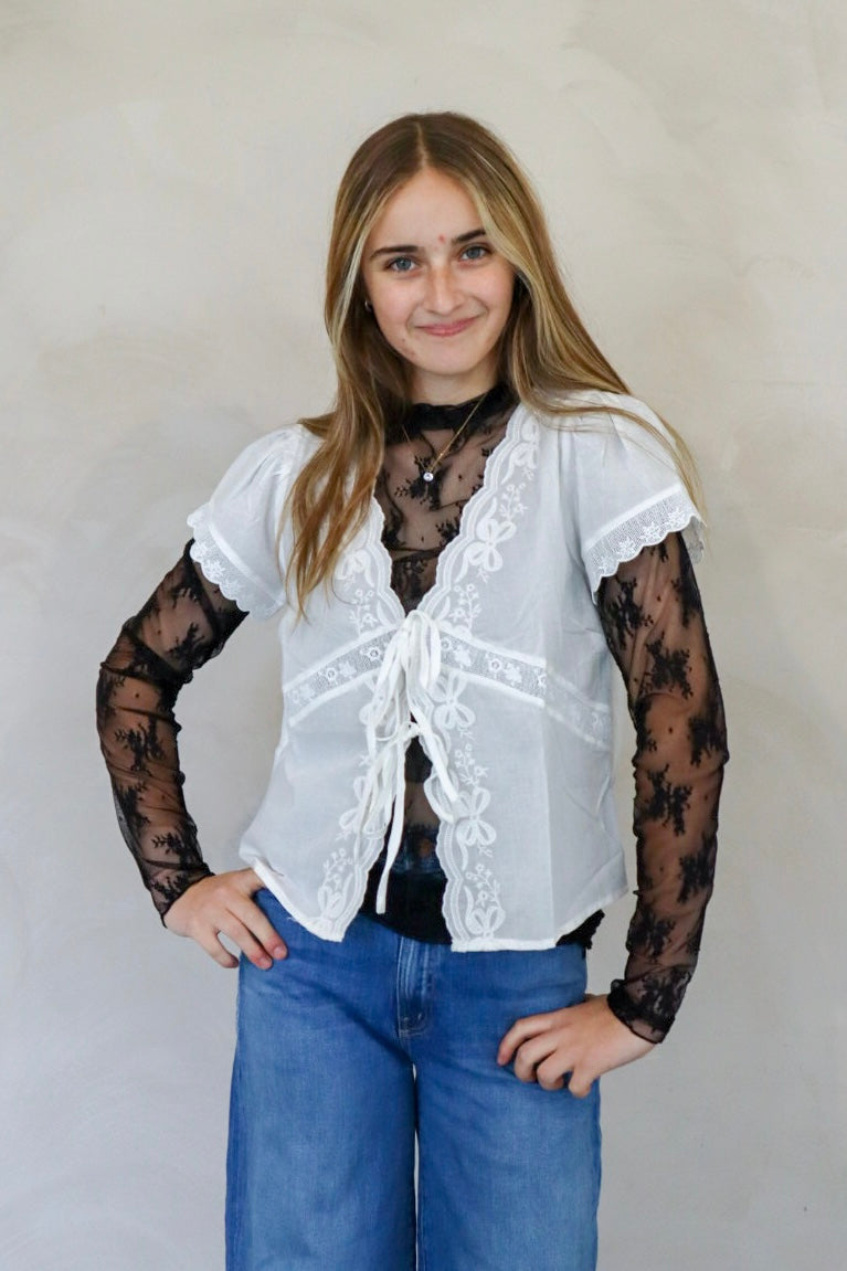 Lace Layering Top