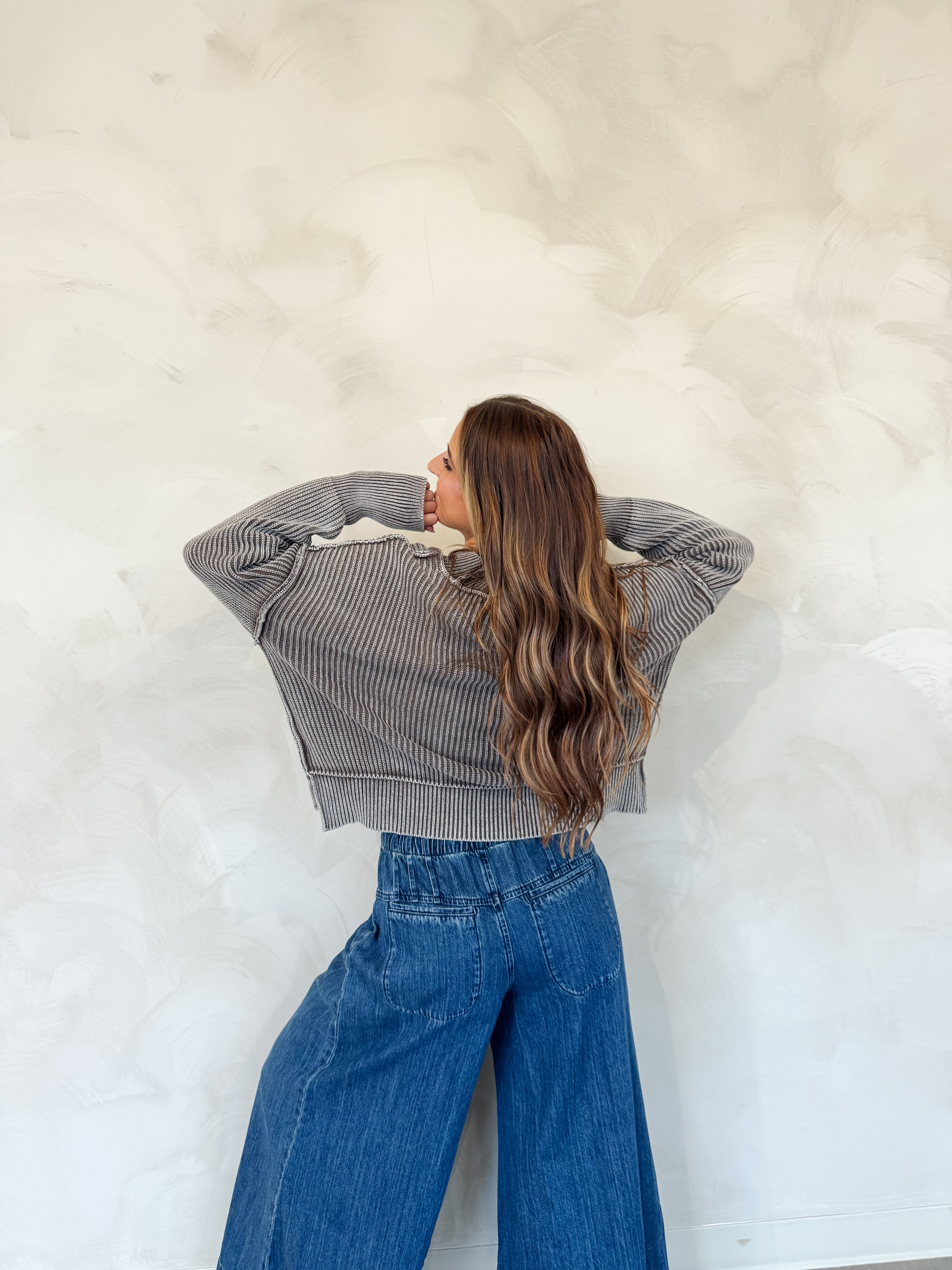 Hallie Cropped Sweater