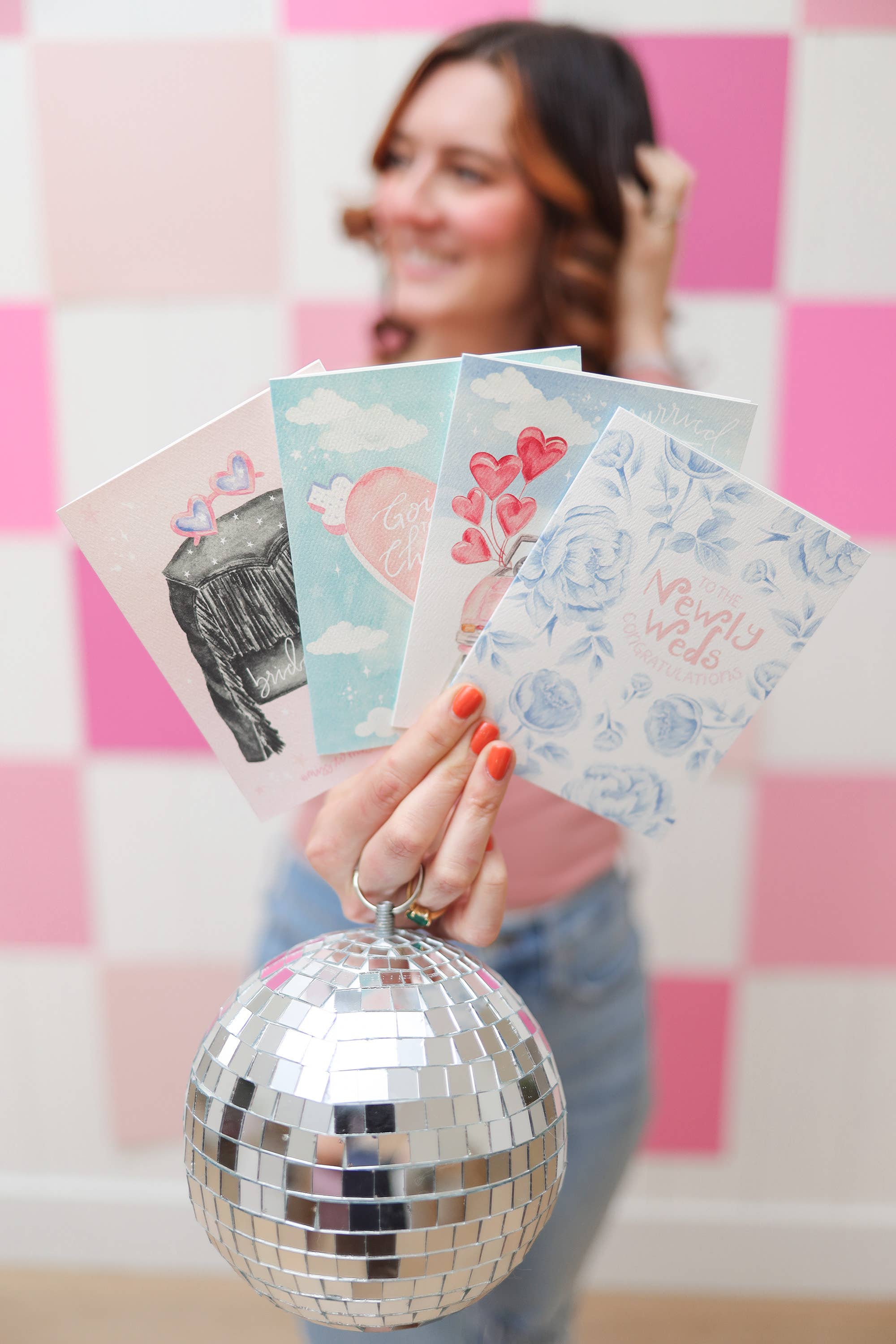 Congratulations to the newlyweds card