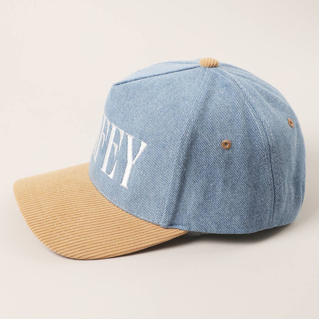 WIFEY Denim Trucker Hat