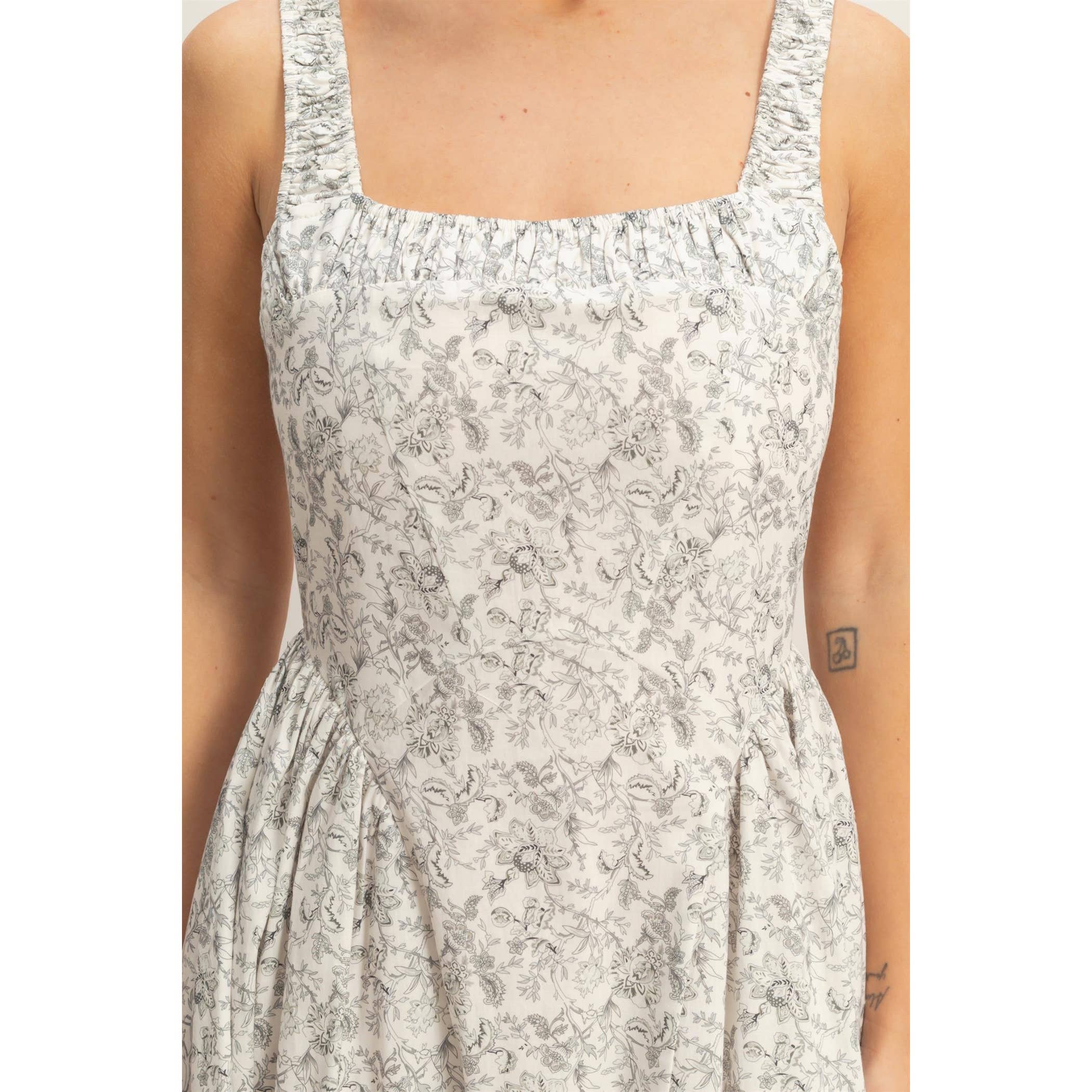 Flora Empire Waist Dress