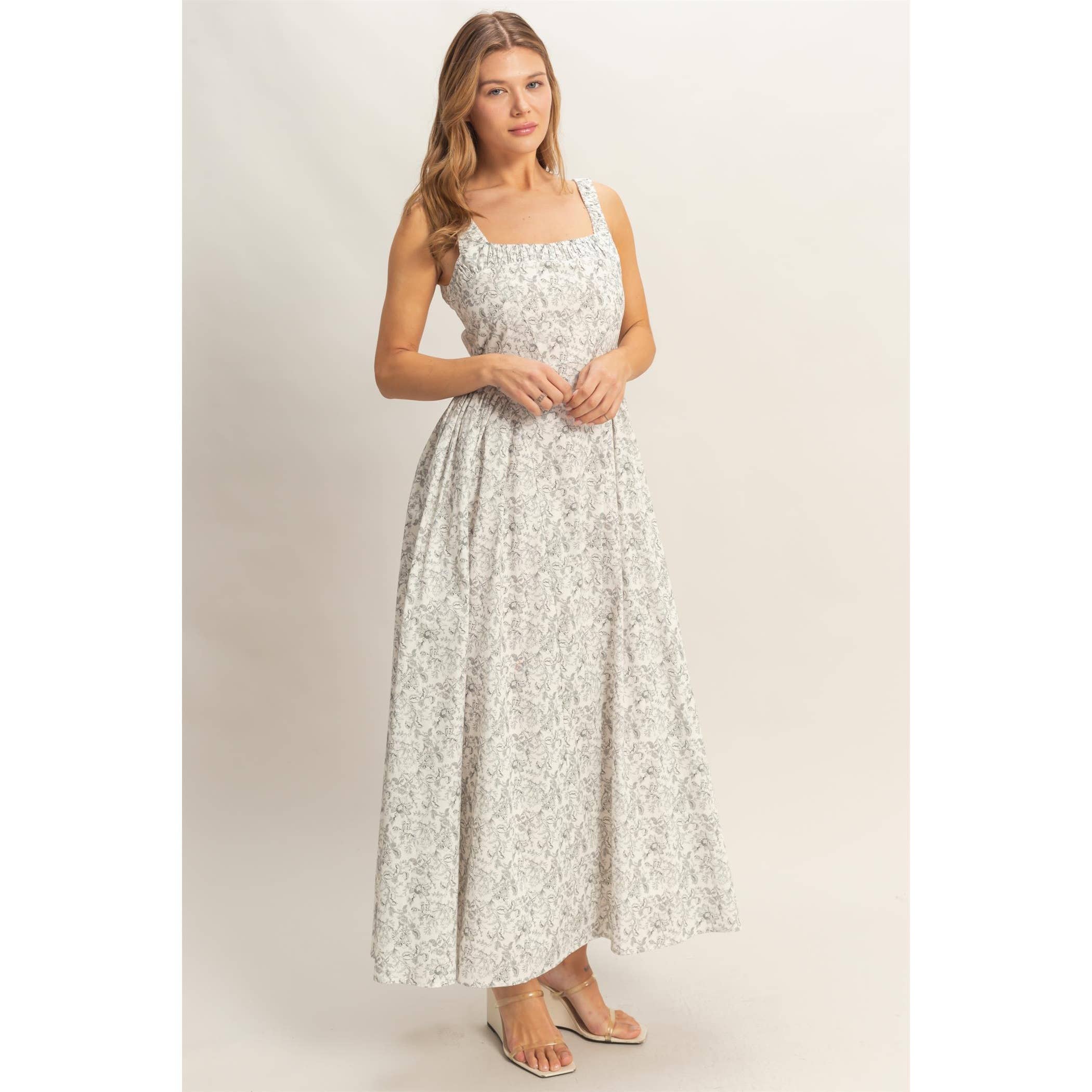 Flora Empire Waist Dress