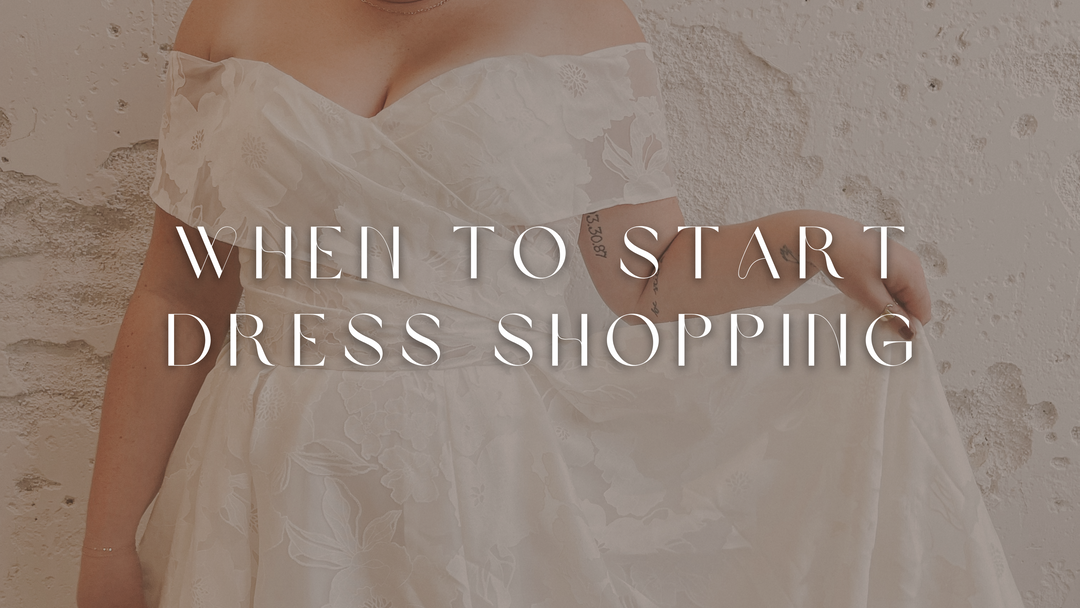 When to Shop for Your Wedding Dress