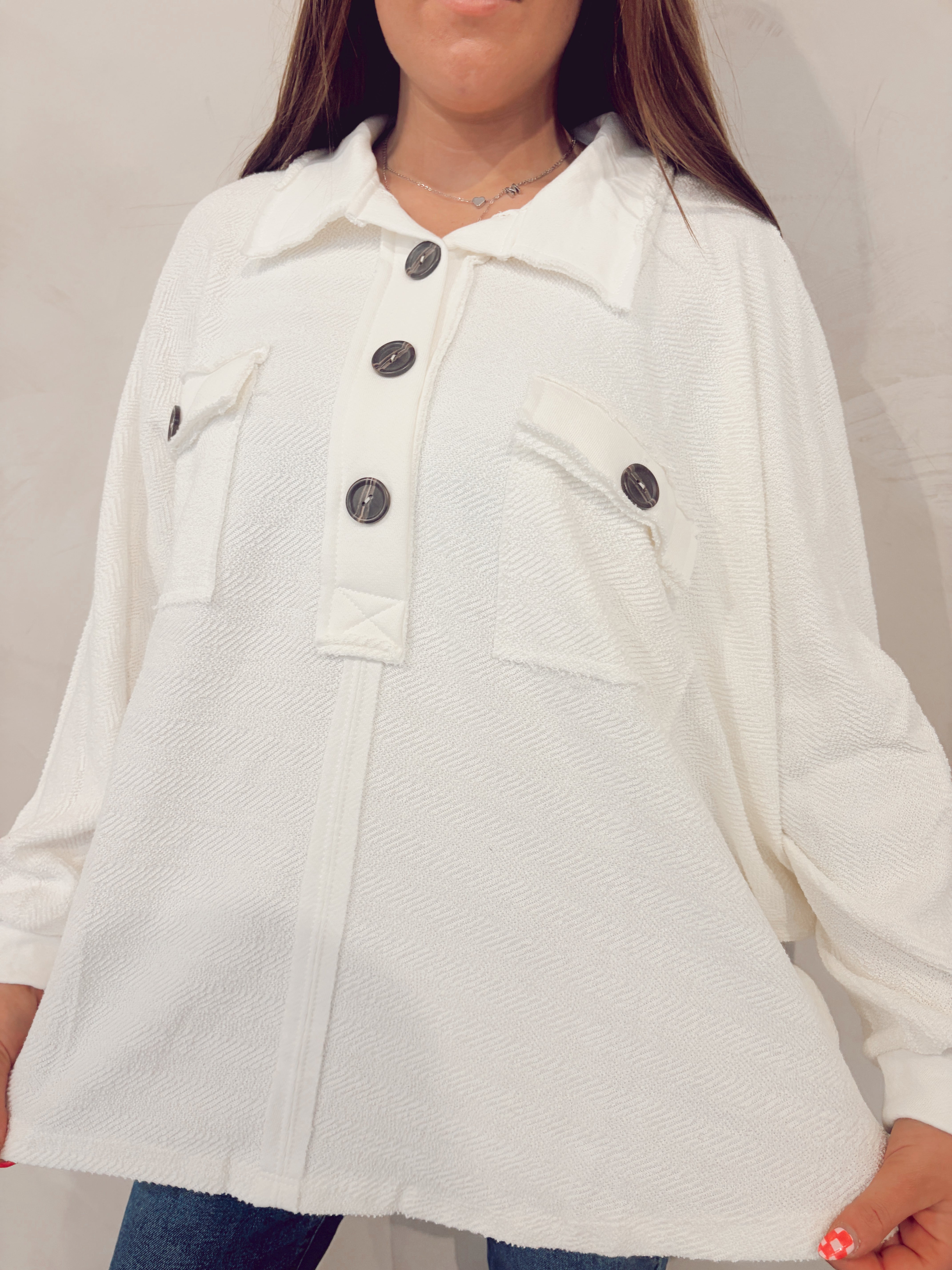 Winny White Pullover