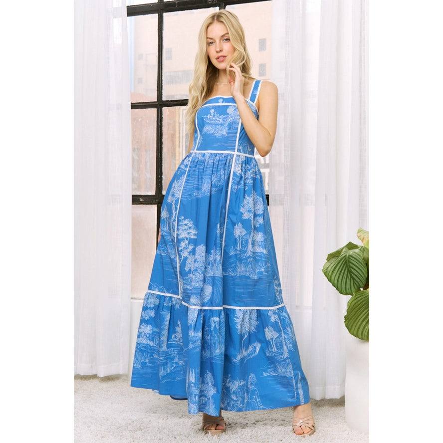 Rome Printed Dress