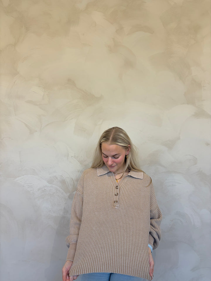 Kimmy Collared Henley