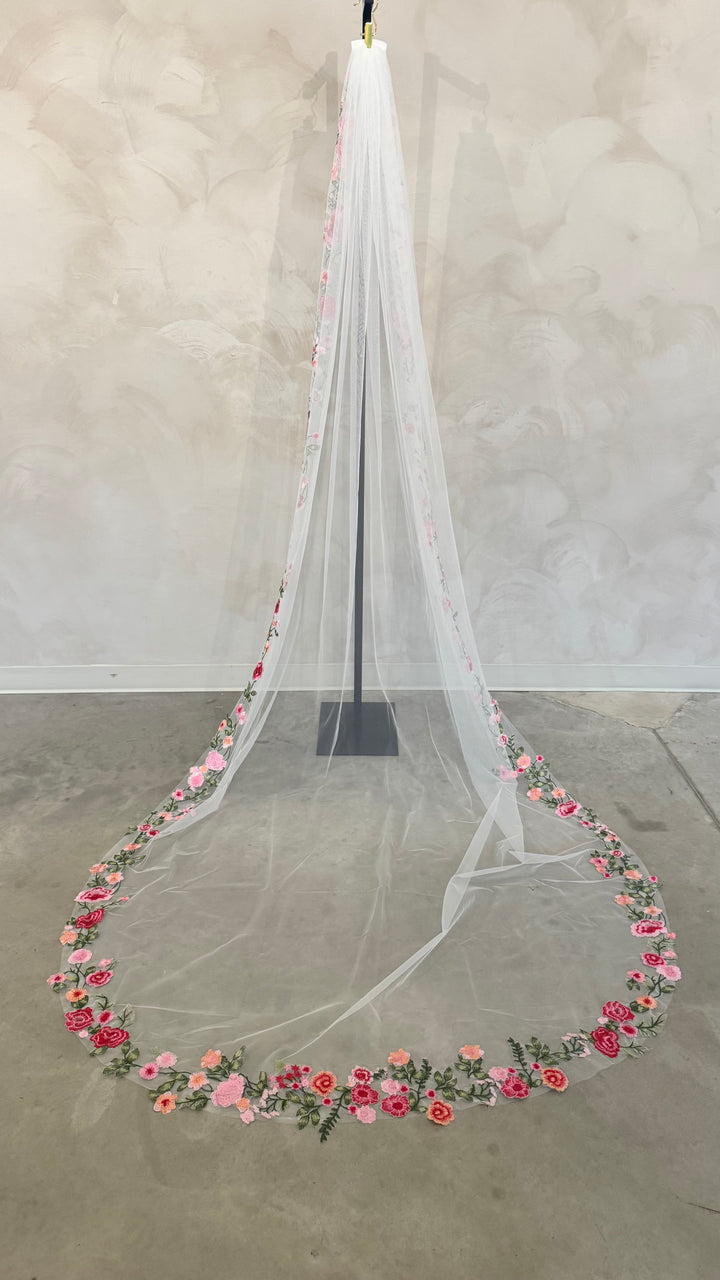 POPPY- Floral Veil
