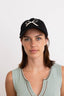 Bow Embroidered Baseball Cap