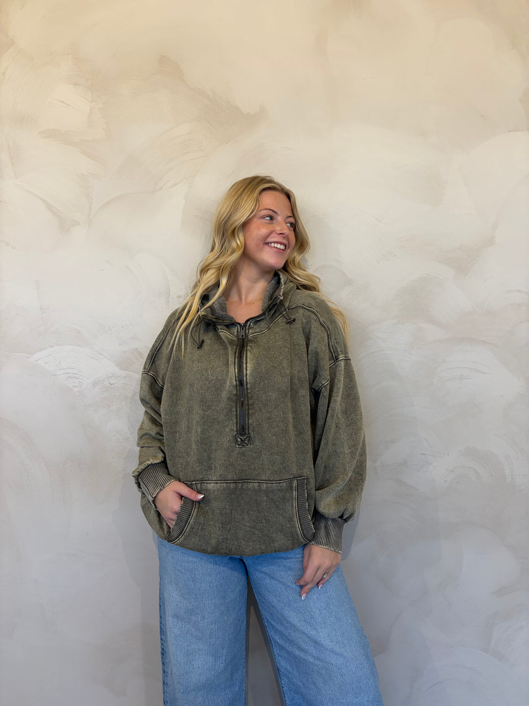 Hayden Half Zip Hoodie