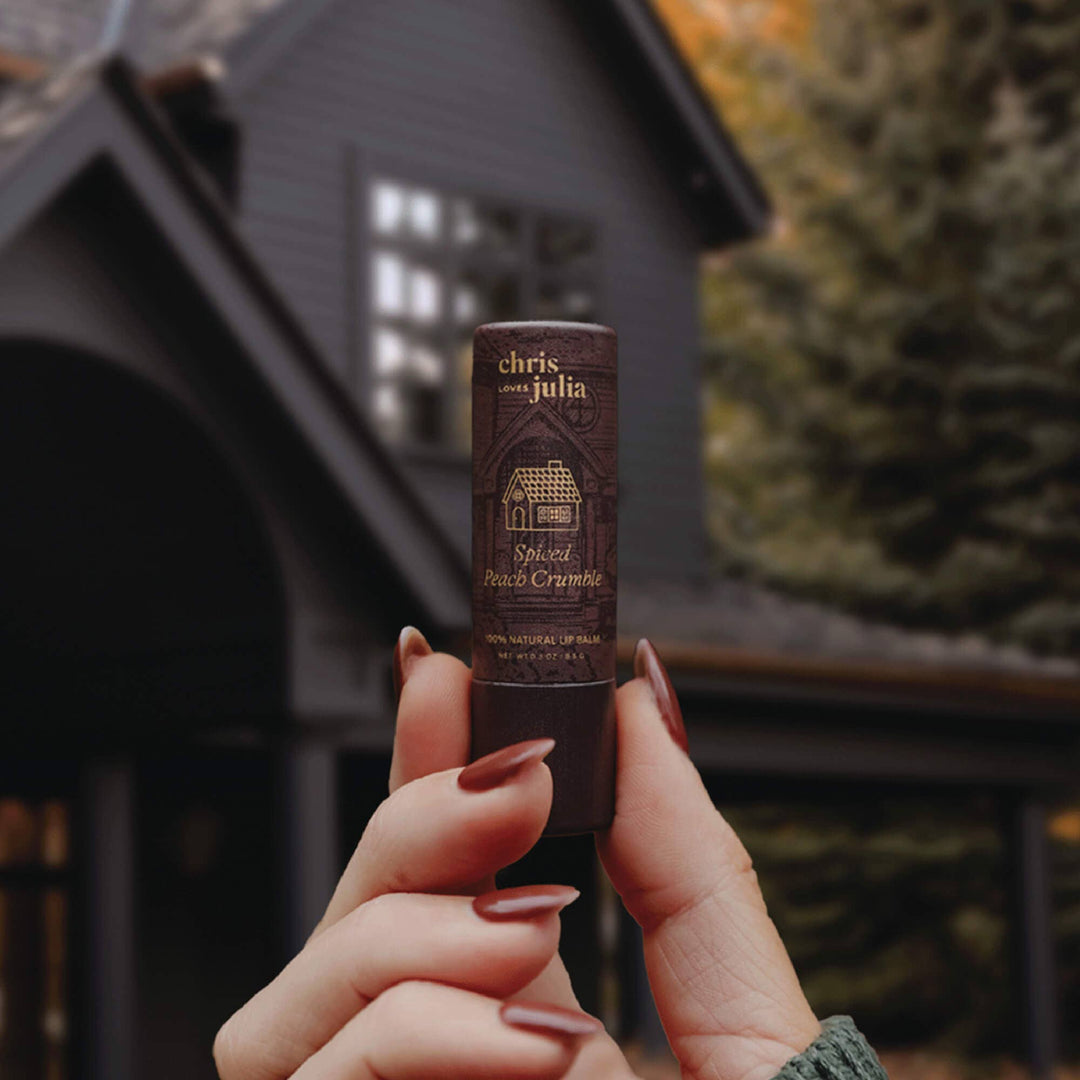 Poppy & Pout Lip Balm Spiced Peach Crumble
