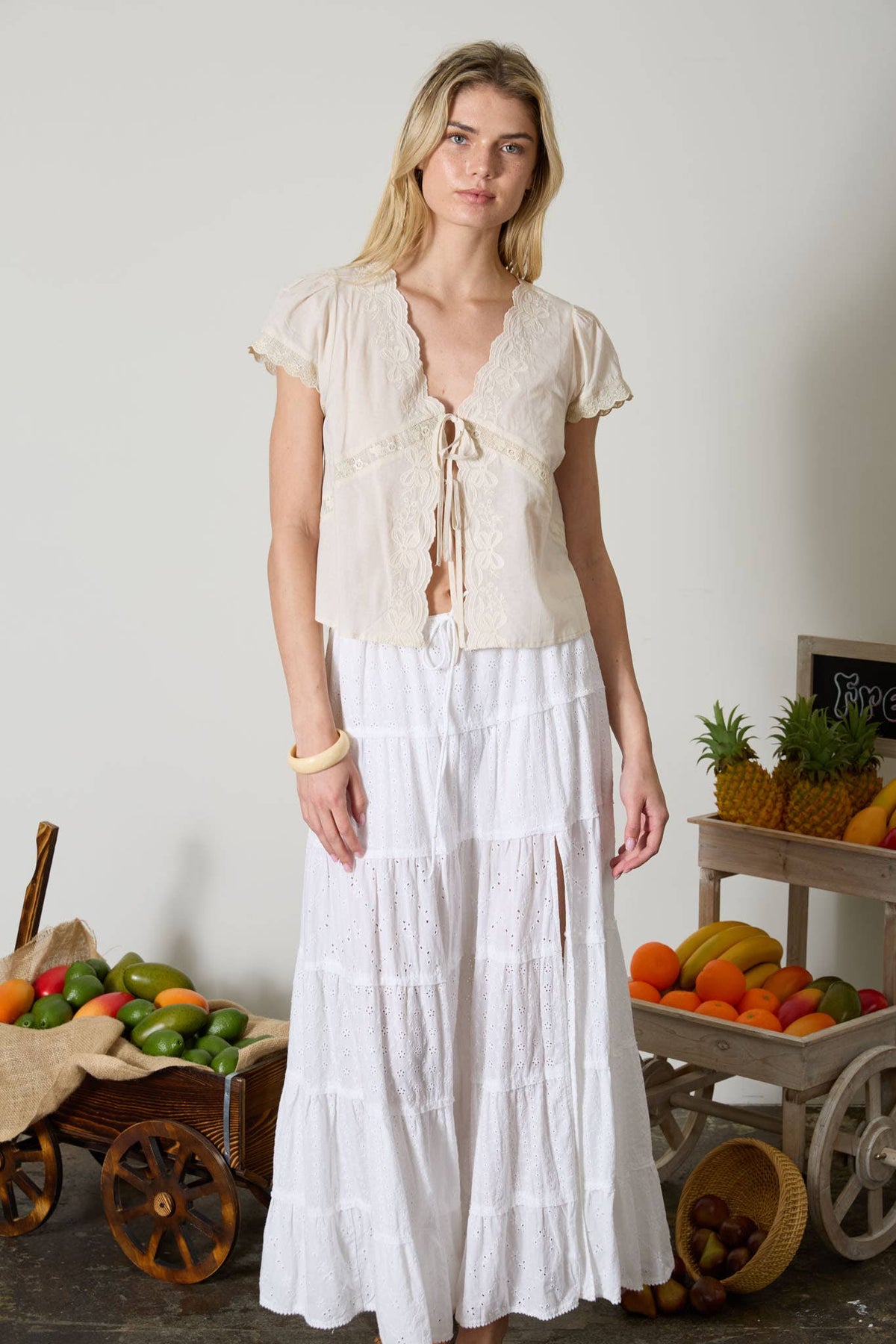 Lala Lace Top