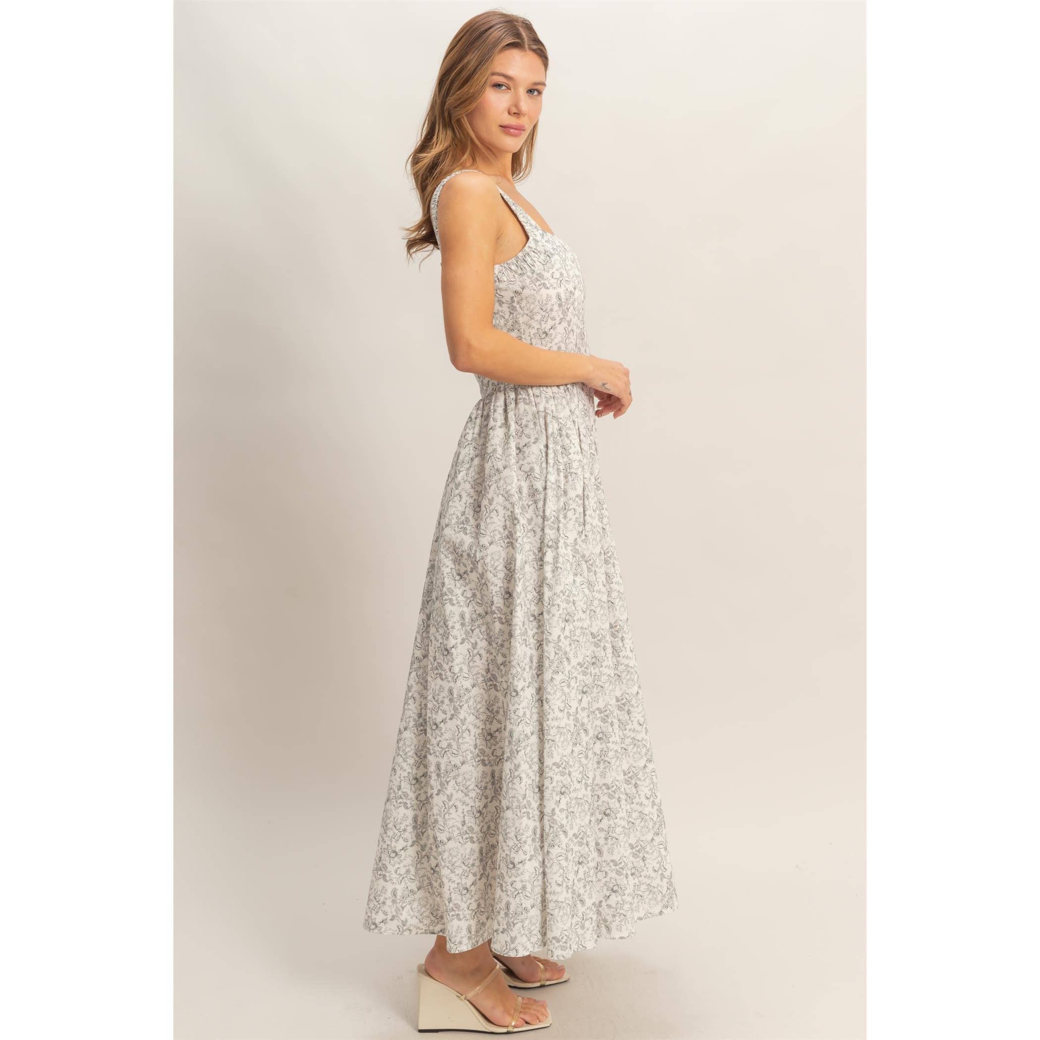 Flora Empire Waist Dress