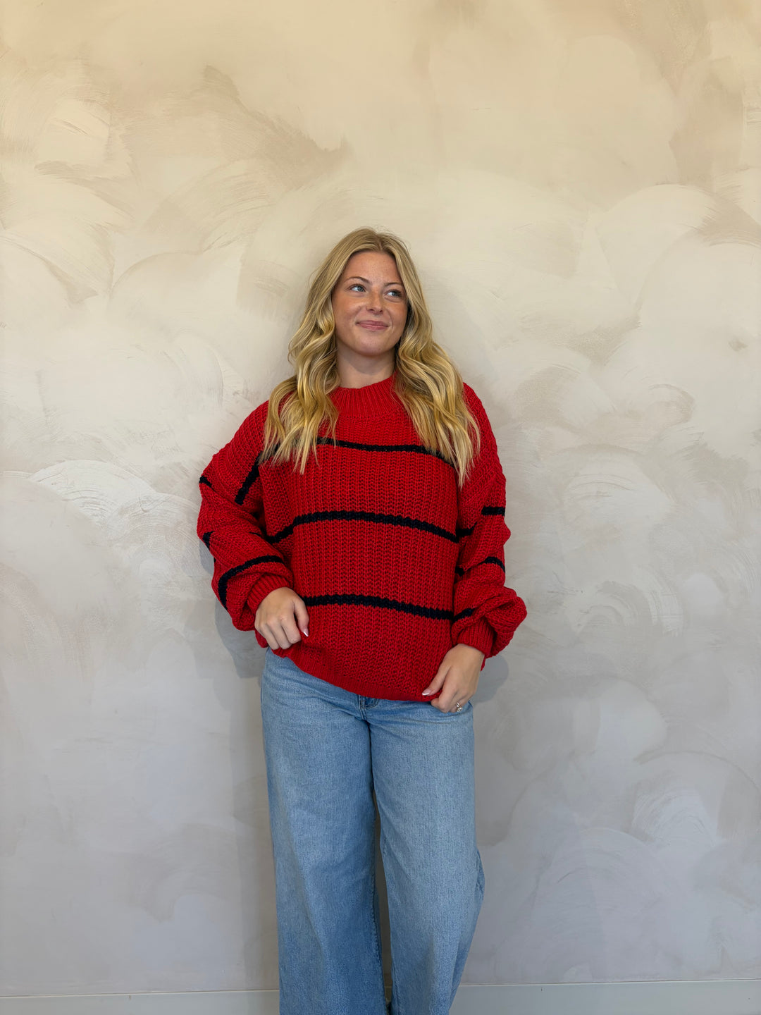 Noelle Striped Sweater