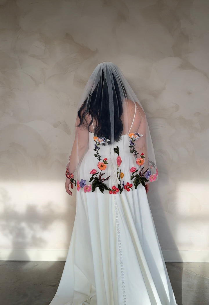 SPRING- Floral Veil