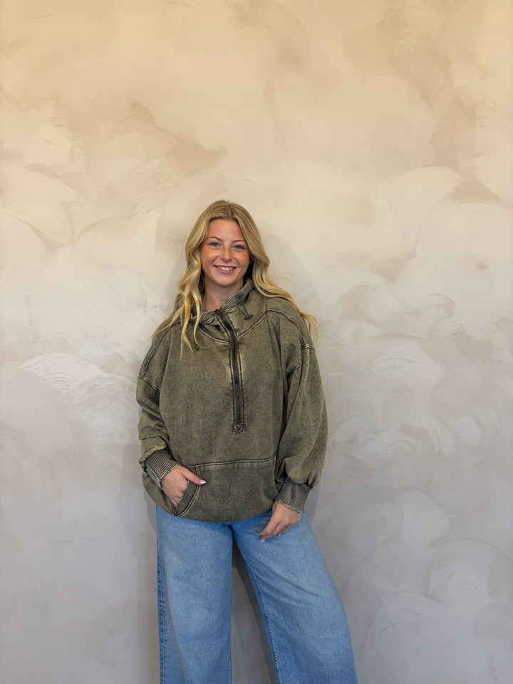 Hayden Half Zip Hoodie