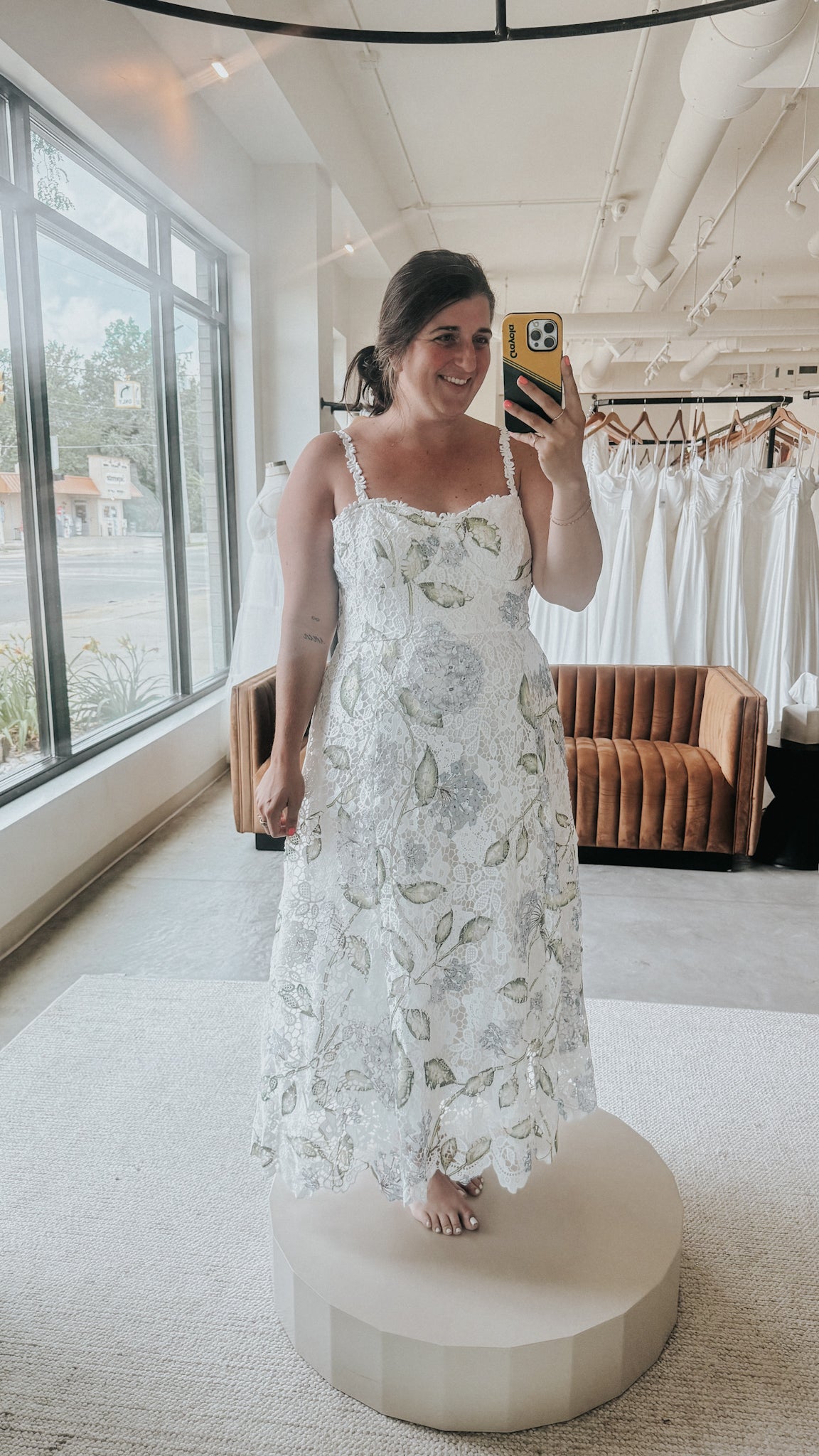 Hydrangea Midi Dress