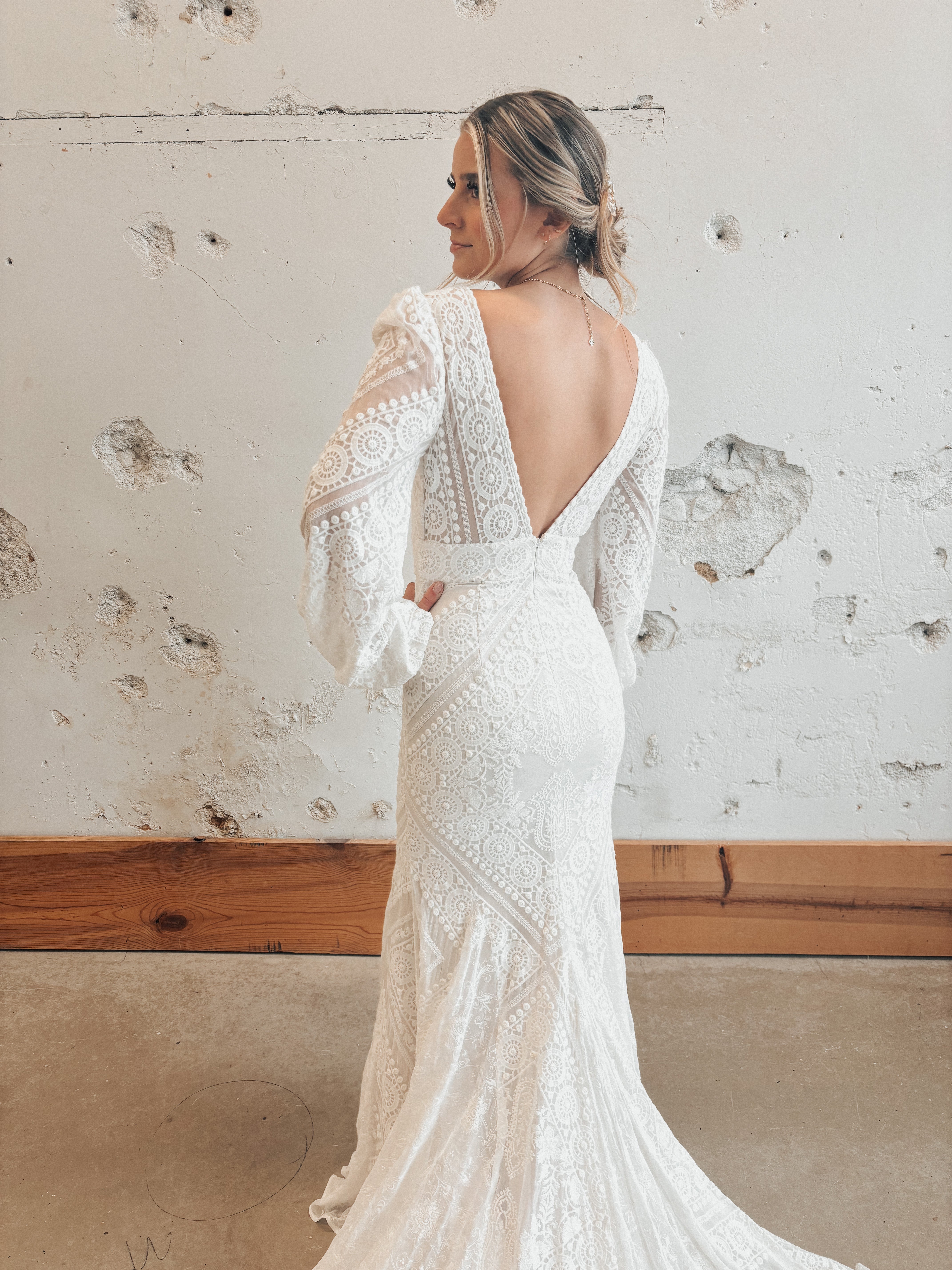 Tag Size 02 BHLDN Dearly Bridal