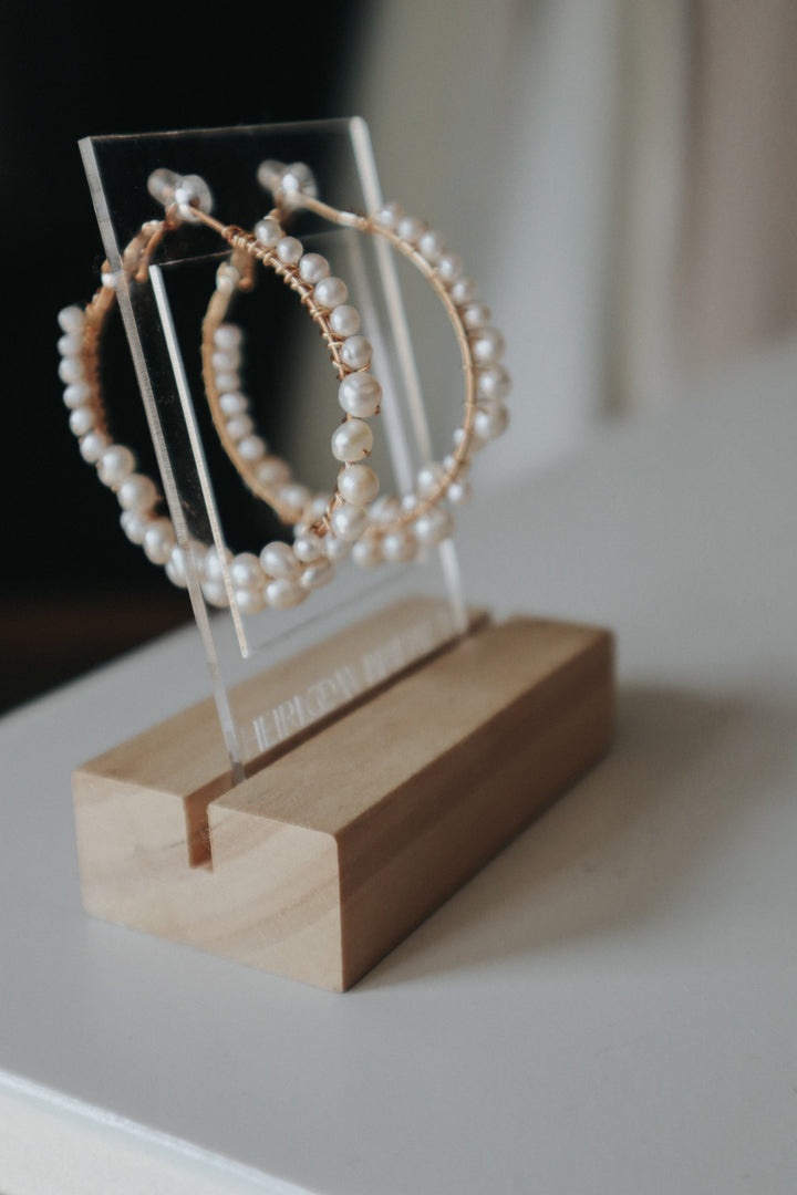 PEARL HOOPS