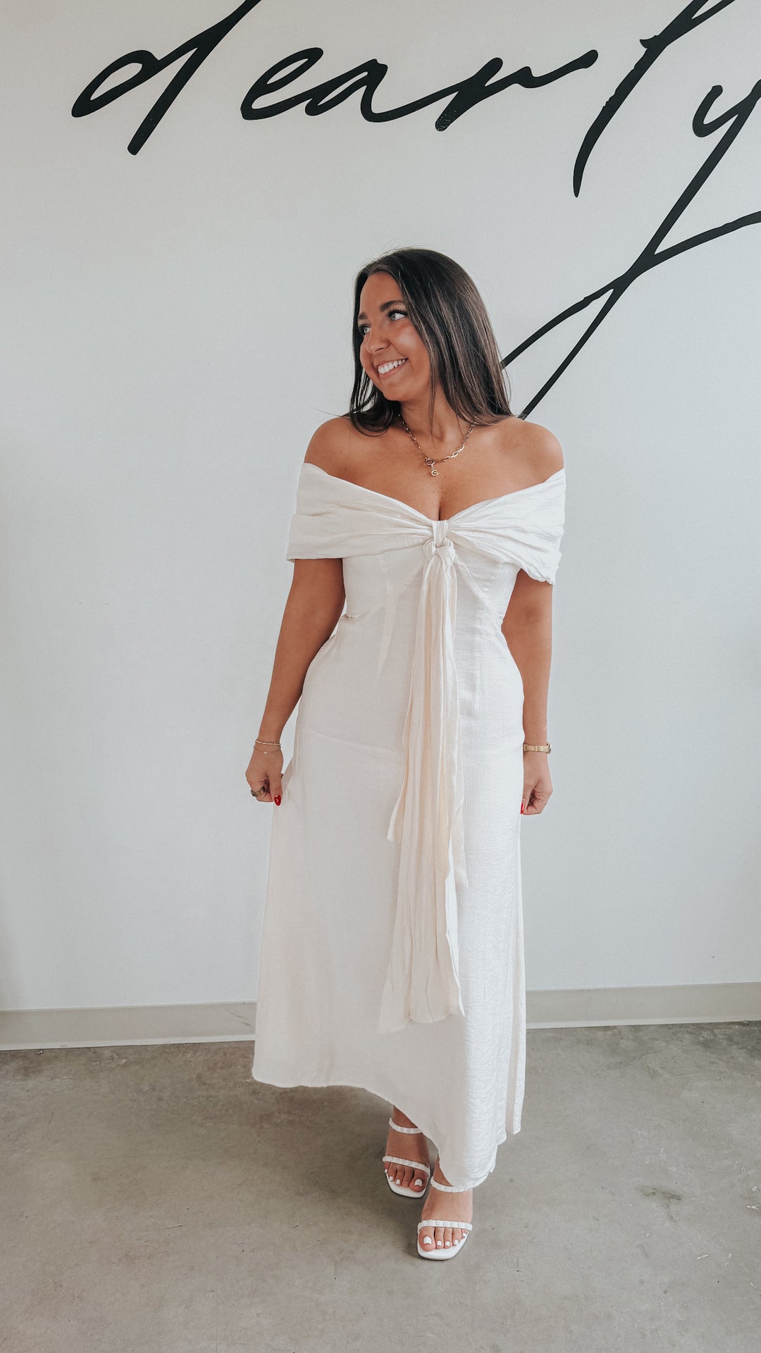 carson midi dress Carson Bow Midi