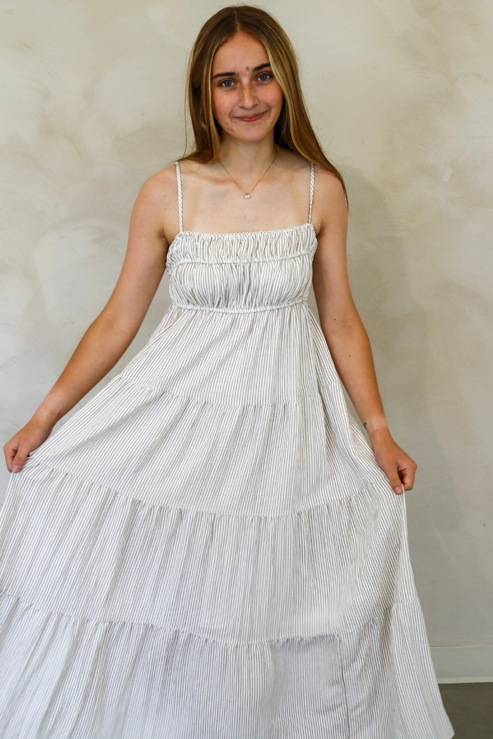 Payton Pinstripe Dress