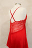 Red Lace Slip