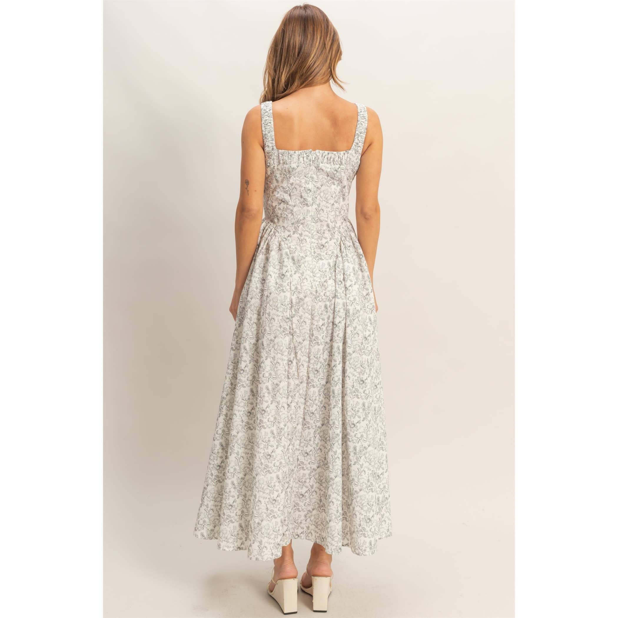 Flora Empire Waist Dress