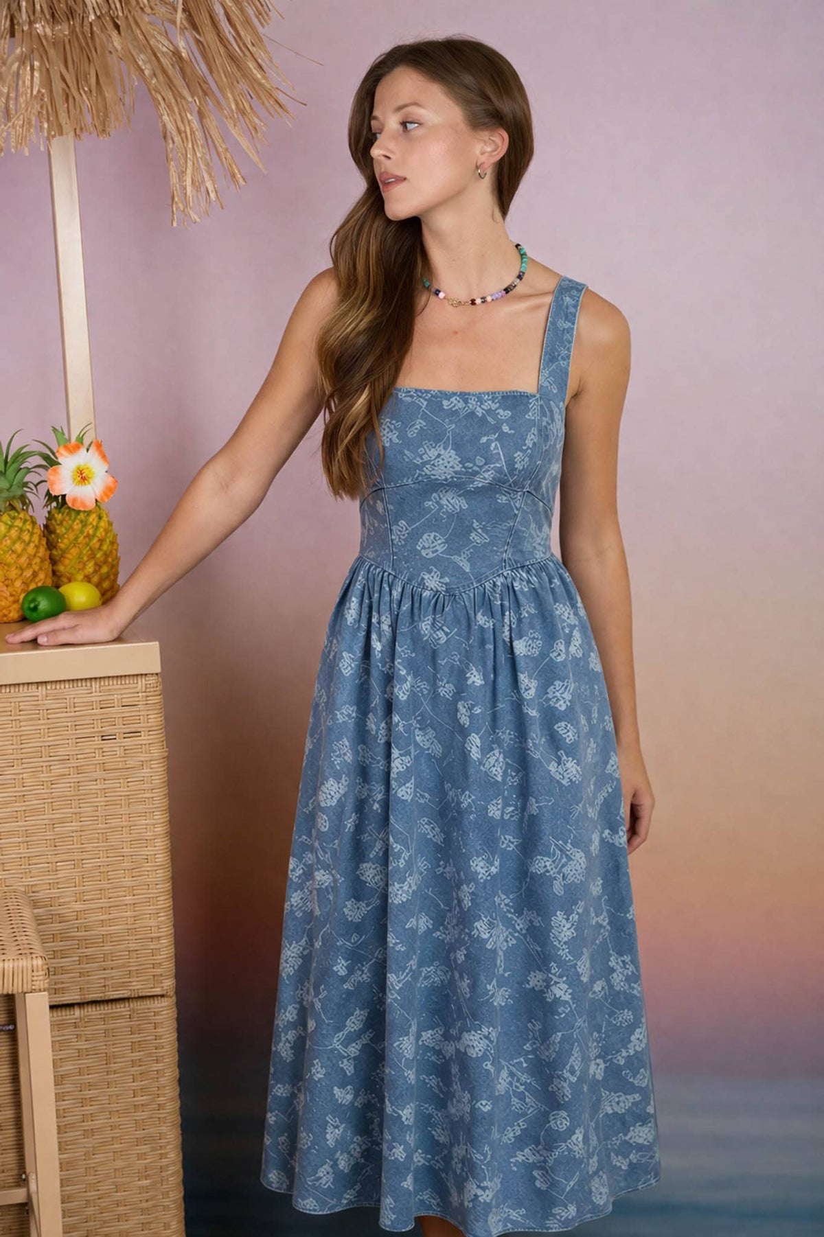 DANNY DENIM DRESS